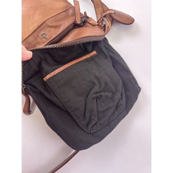 Harbour 2nd Brown Leather Crossbody And Credit Card Zip Wallet  Adjustable Small - Picture 13 of 16